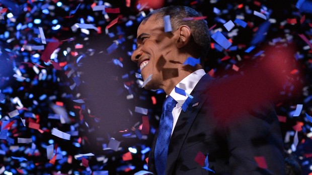 Reportage fra valgaftenen: Obama har skuffet sig fri for høje forventninger