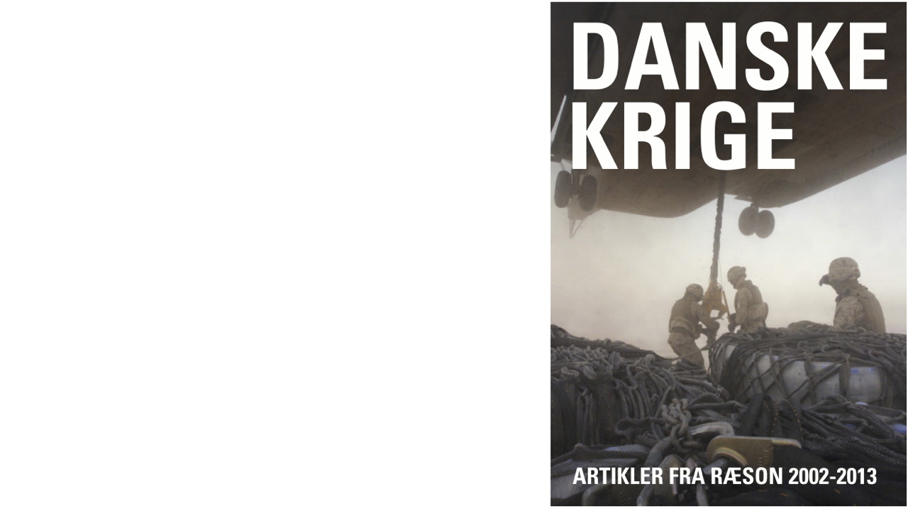 Ny ebog:Danske Krige 2002-2013483 sider, 199 kr.
