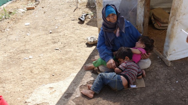Flygtninge:  De syriske flygtninge svarer nu til 20% af Libanons befolkning