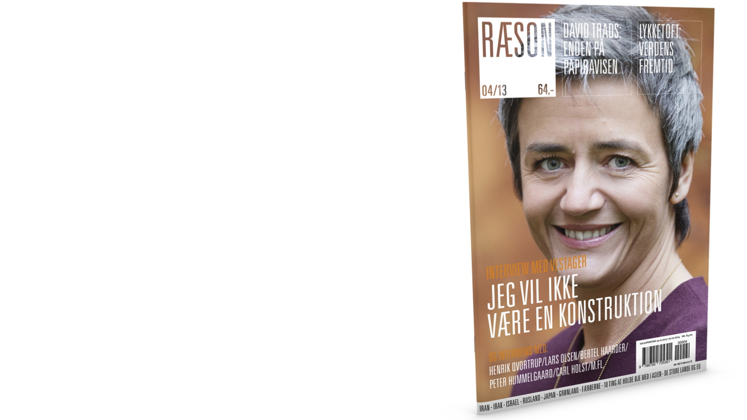 I butikkerne torsdag 19. december RÆSON 16:Verdens fremtid, Danmarks rolle (64 sider, 64 kr.)