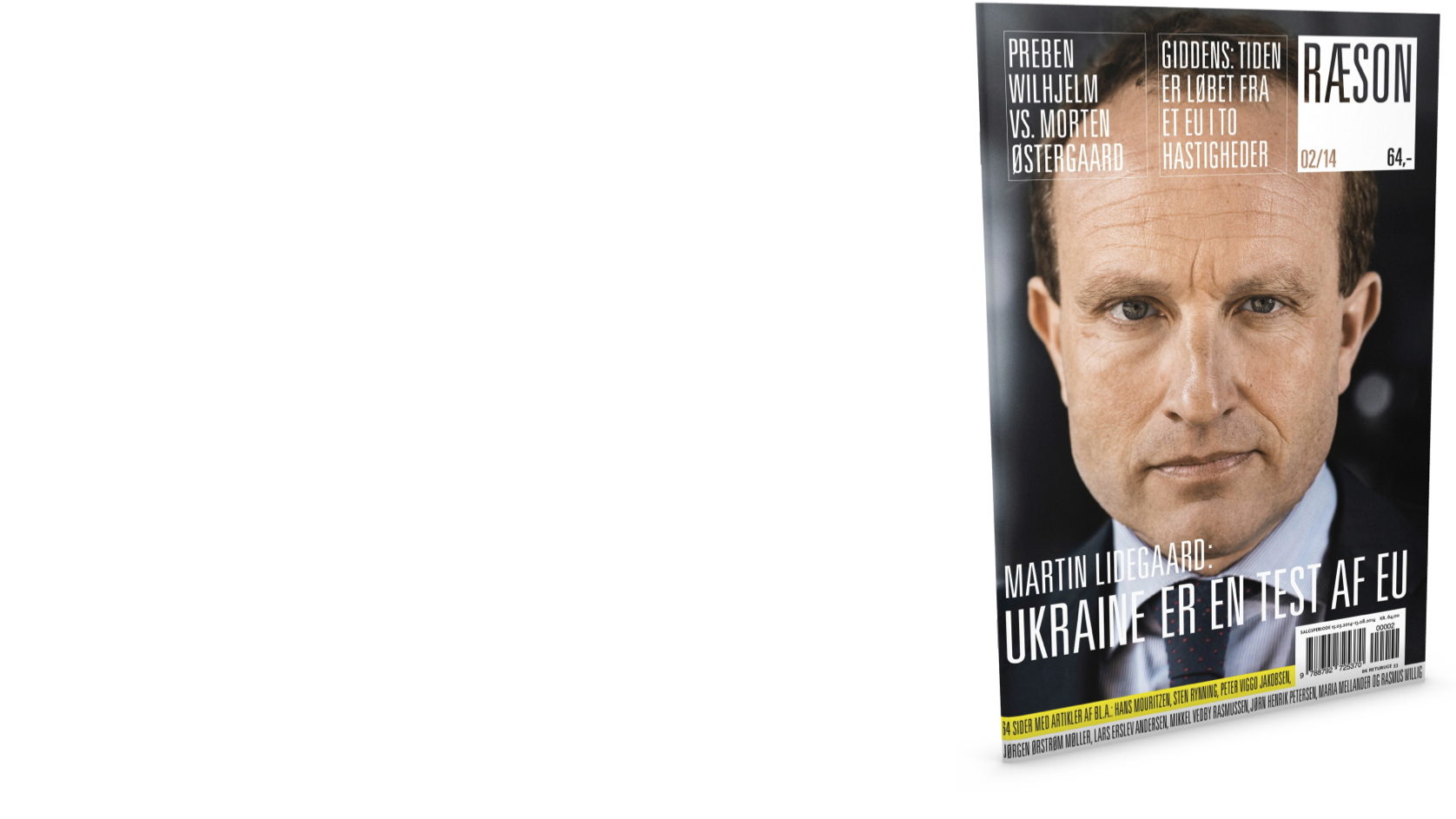 I kioskerne nu: RÆSON18 Med artikler af bl.a.: Jørgen Ørstrøm MøllerSten RynningPeter Viggo JakobsenHans Mouritzen og Maria MellanderMikkel Vedby RasmussenJørn Henrik Petersen