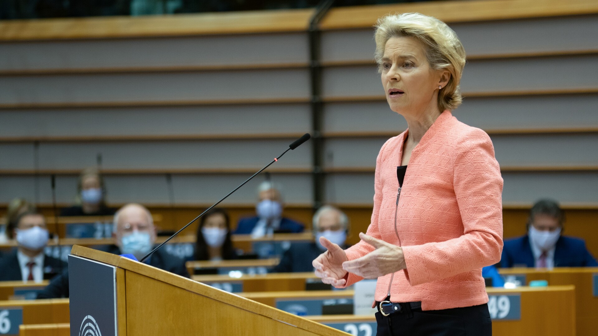 MEP Kira Marie Peter-Hansen (SF) om Ursula von der Leyens state of the union-tale: Der blev lagt op til et stærkere Europa, men klimaambitionerne forblev alligevel for svage