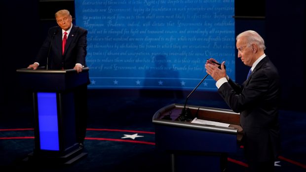 Anne Sofie Allarp: I nattens debat målte Trump sig med den rutinerede, professionelle karrierepolitiker Joe Biden