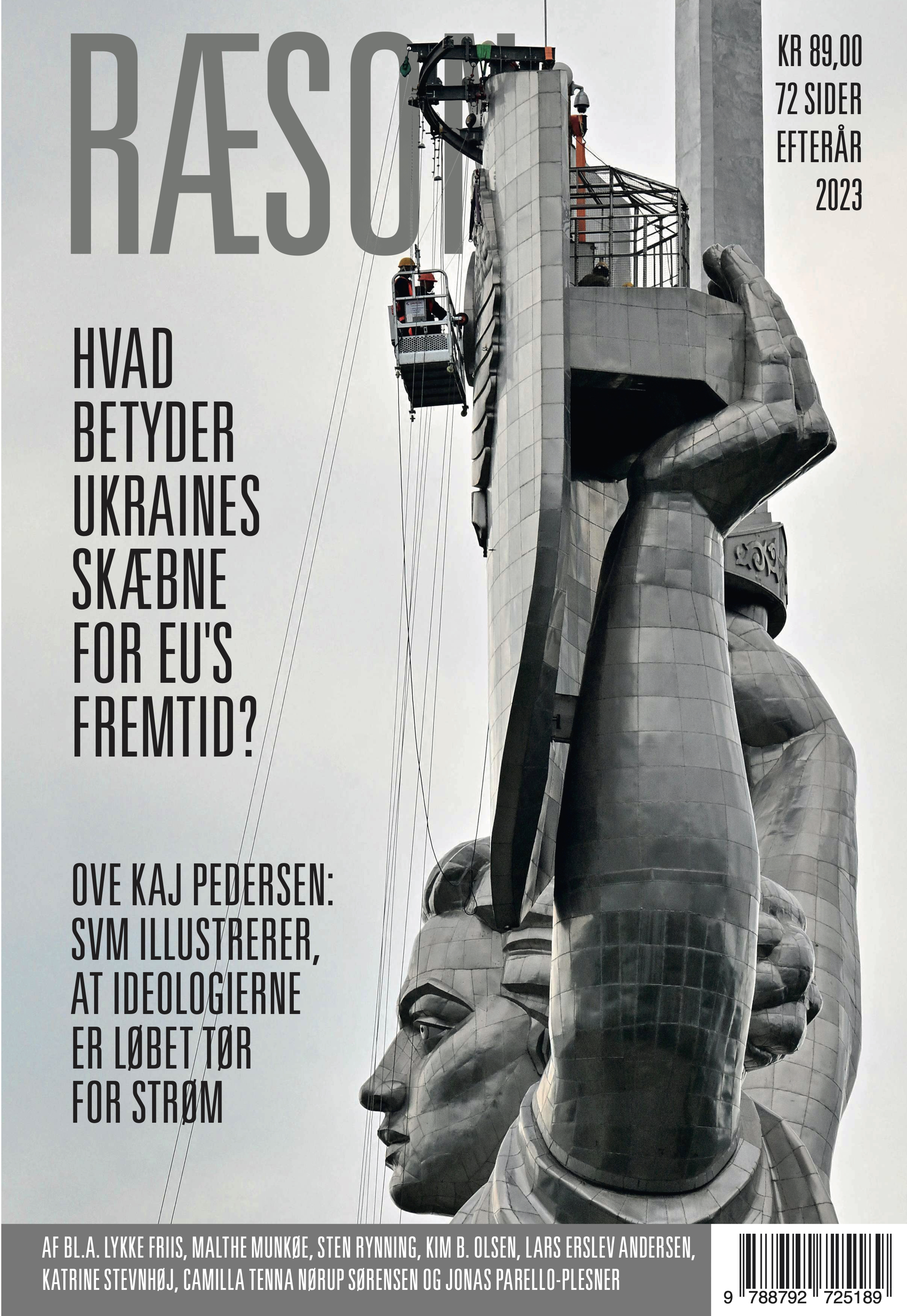 I kioskerne nu – det nye trykte nummer af RÆSON: Hvad betyder Ukraines skæbne for EUs fremtid?